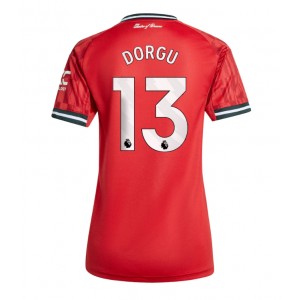 Fotbalové Dres Manchester United Patrick Dorgu #13 Dámské Domácí Oblečení 2025-26 Krátký Rukáv